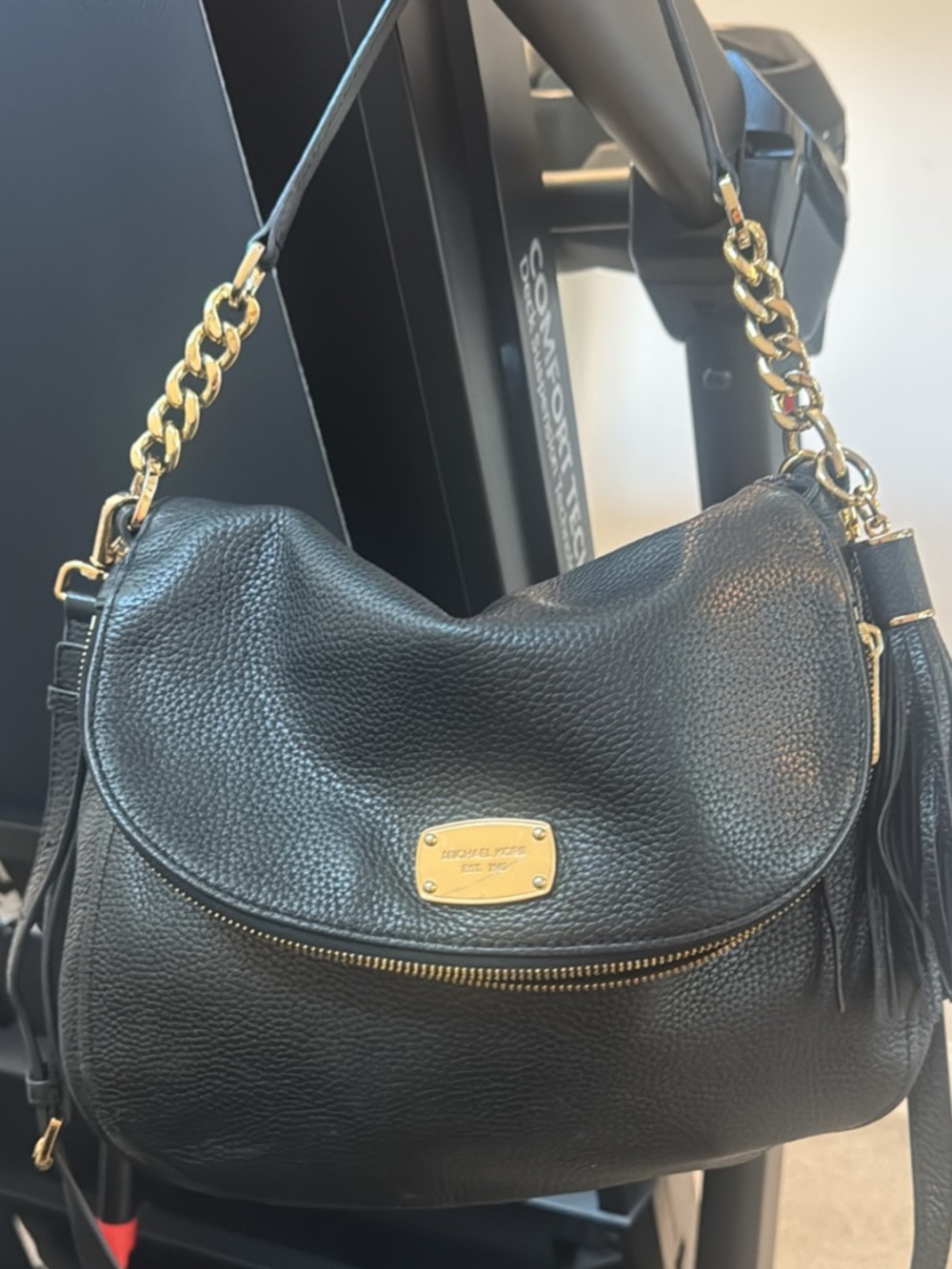 Michael Kors Bedford Pebbled Leather Crossbody Bag